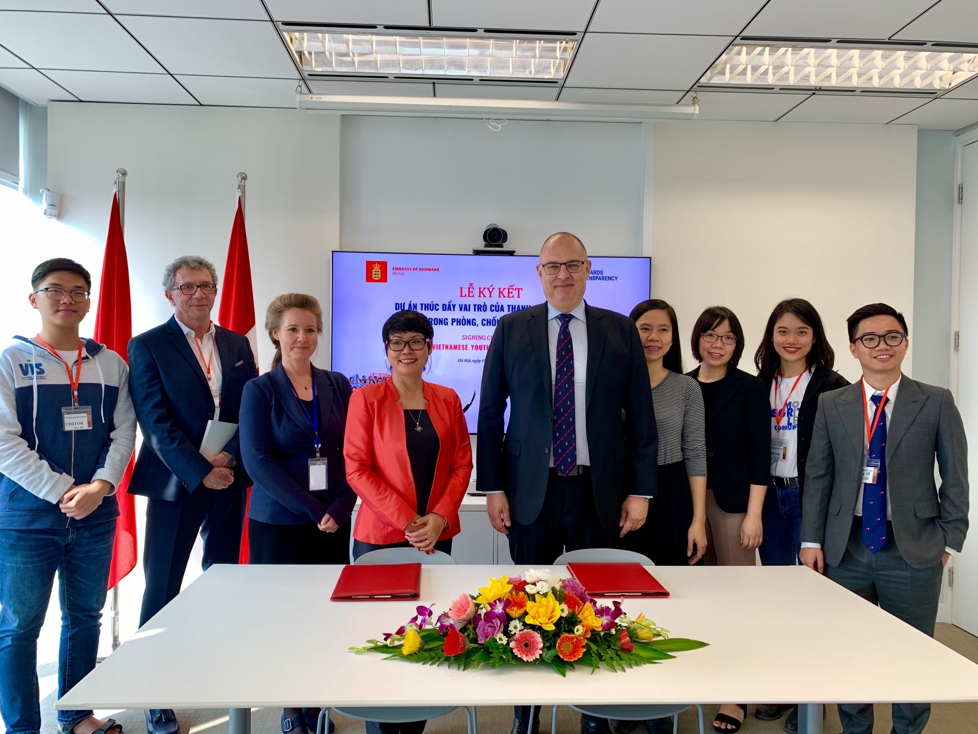 denmark supports improving integrity education for vietnamese youth