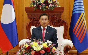 Lao Top Legislator Pays Official Visit to Vietnam