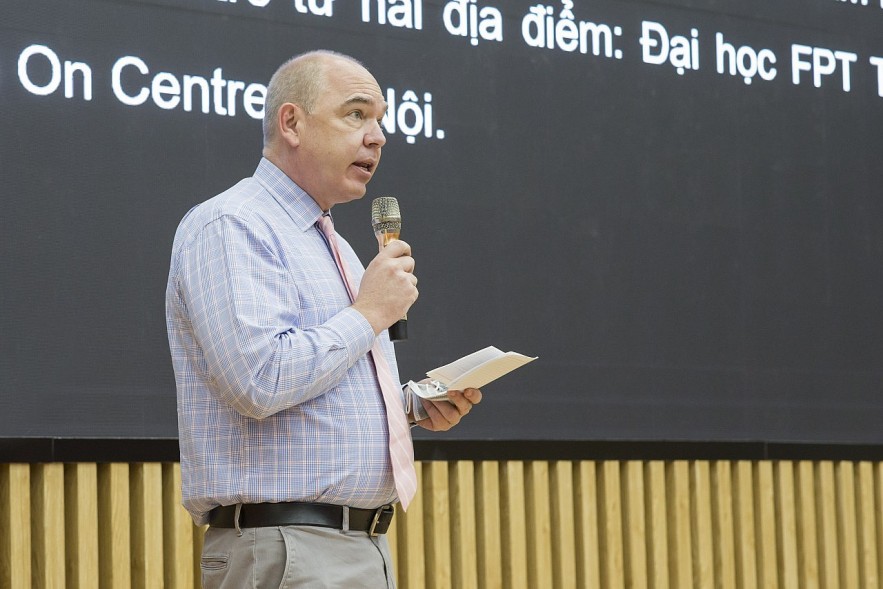 Mr. Robert Greenan, Acting Consul General of the United States in Ho Chi Minh City spoke at the opening ceremony.