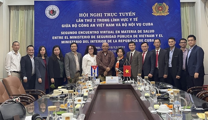 Strengthening Medical Cooperation between Vietnamese Ministry of Public Security and Cuban Ministry of Interior