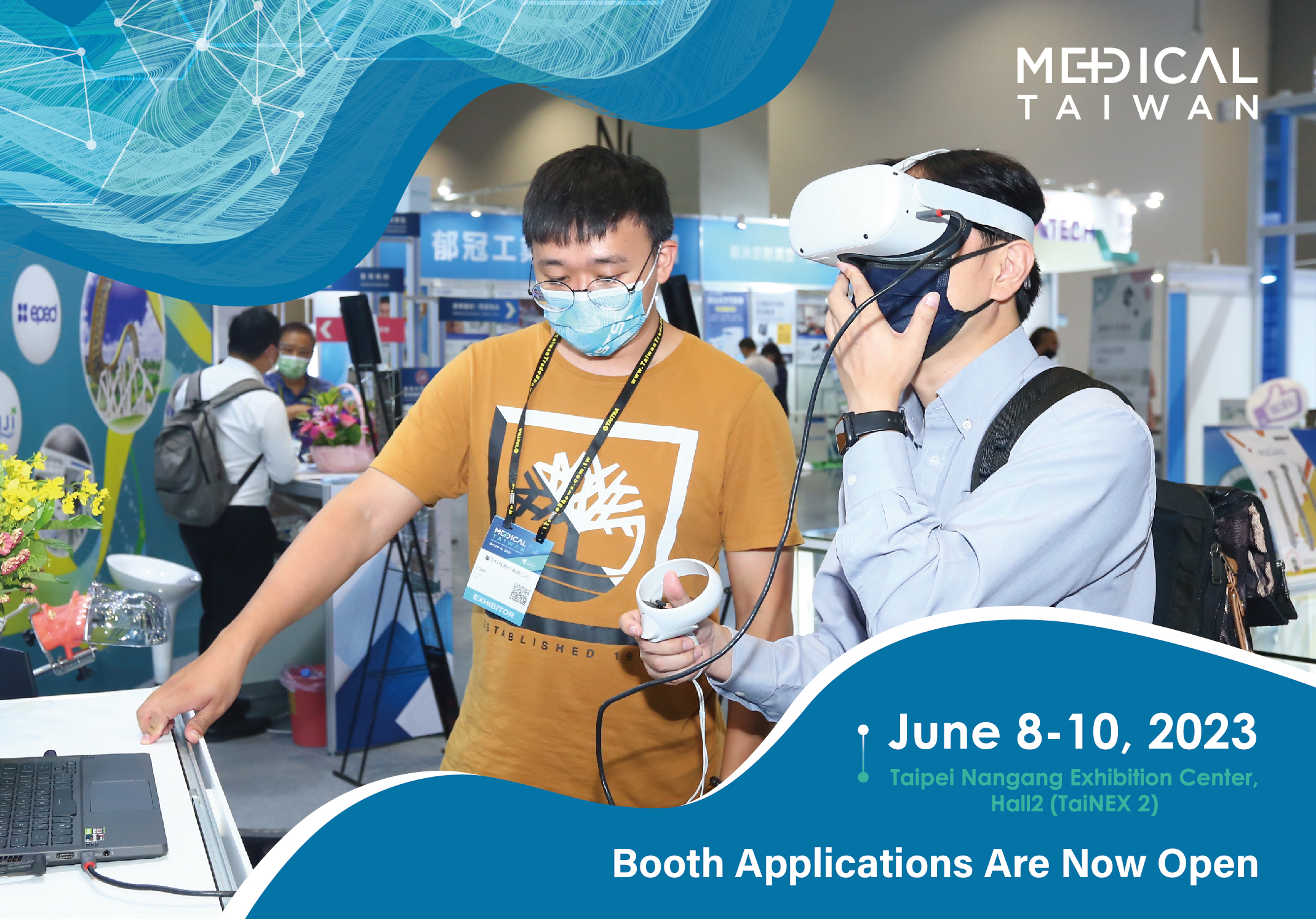 Booth Applications for Medical Taiwan 2023 Are Now Open