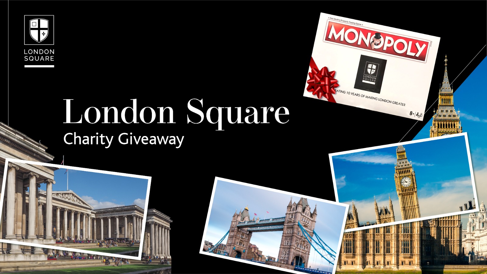 christmas charity giveaway with london square