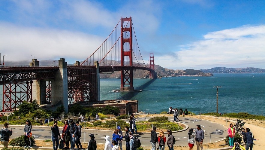 Tour to the West Coast in the US is expected to take visitors to San Francisco. 