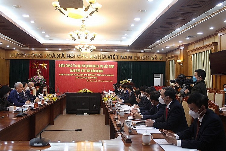 Bac Giang and Italy Strengthen Cooperation
