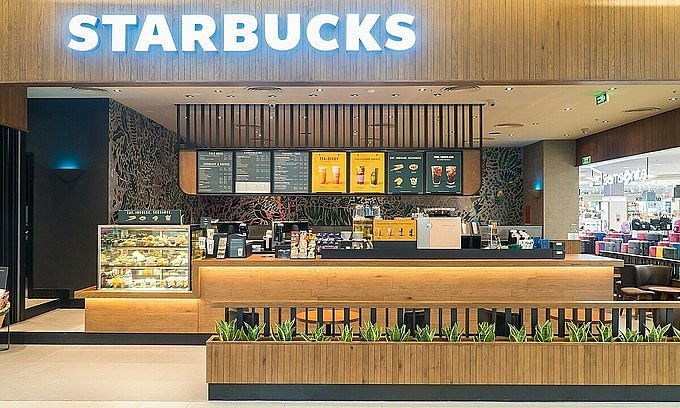 A Starbucks outlet in District 7, Ho Chi Minh City. Photo: Starbucks Vietnam.
