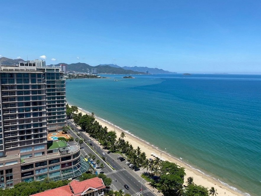 Nha Trang is a popular destination for tourists on the occasion of the National Reunification Day on April 30 and May Day on May 1. Photo: VOV