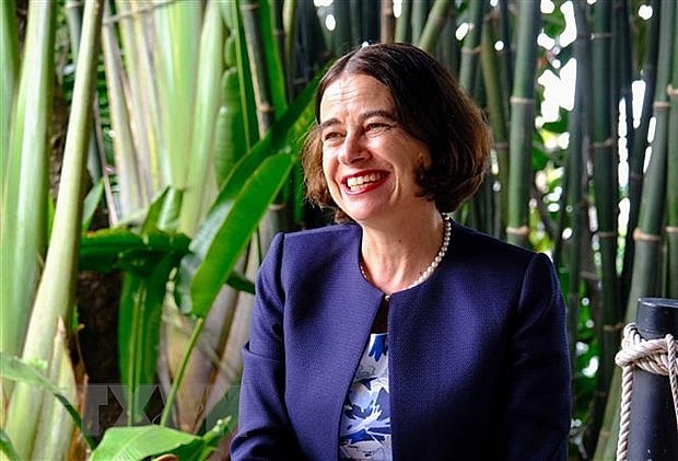 Australian Ambassador Robyn Mudie. Photo: VNA