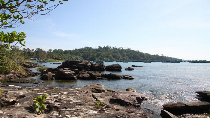 Ganh Dau cape - “fish mouth” of Phu Quoc Island, in video