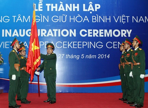 Vietnamese engineers prepare to participate in UN peacekeeping