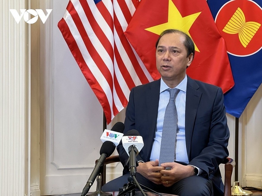 Vietnamese Ambassador to the US Nguyen Quoc Dung. Photo: VOV