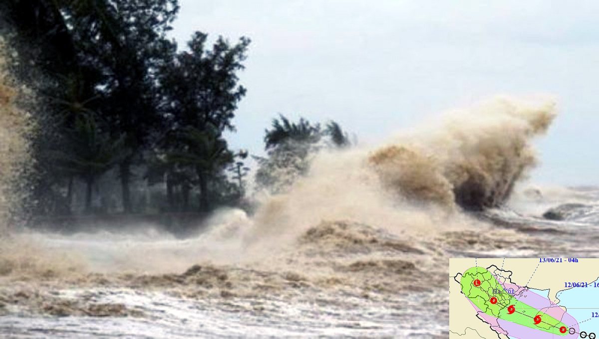 Storm Koguma is forecast to make landfall on June 13.