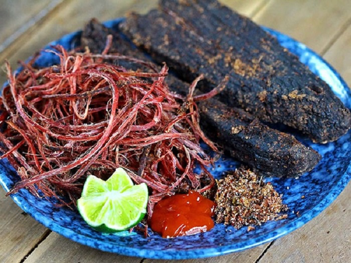 Dried buffalo meat. Photo: dienbien.gov.vn