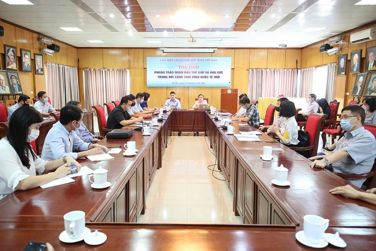 VUFO holds seminar on world people's movement