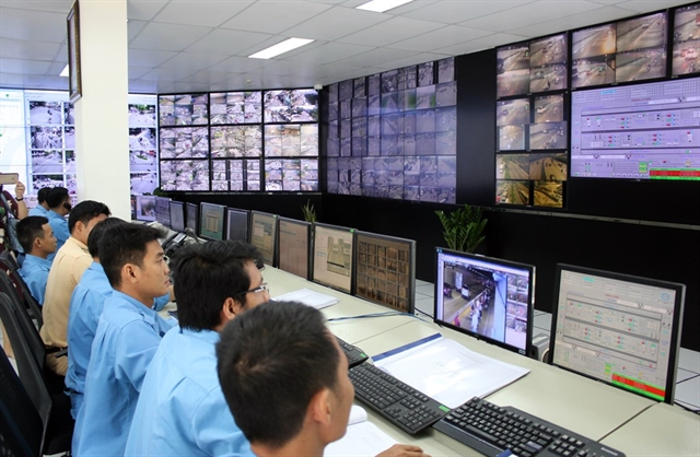 Smart traffic monitoring and operation centre in HCM City. Việt Nam targets to form a digital Government by 2025. Photo: VNS