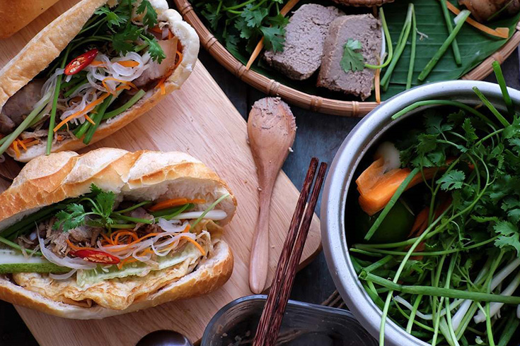 Vietnamese Banh Mi. Photo: @joavietnam