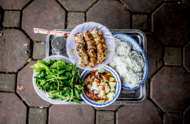 Bun cha - a special dish in Vietnam. Photo: Vietnam.travel