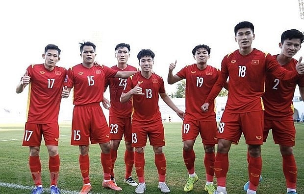 Vietnamese U23 players. Photo: VNA