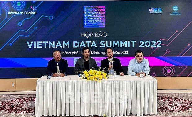 The Vietnam Data Summit 2022, the first of its kind in Vietnam, will take place in HCM City on June 24, heard a press conference on June 10. Photo: VNA