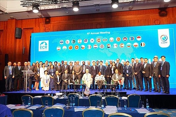 Participants at the 4th Asia-Europe Political Forum. Photo: VNA