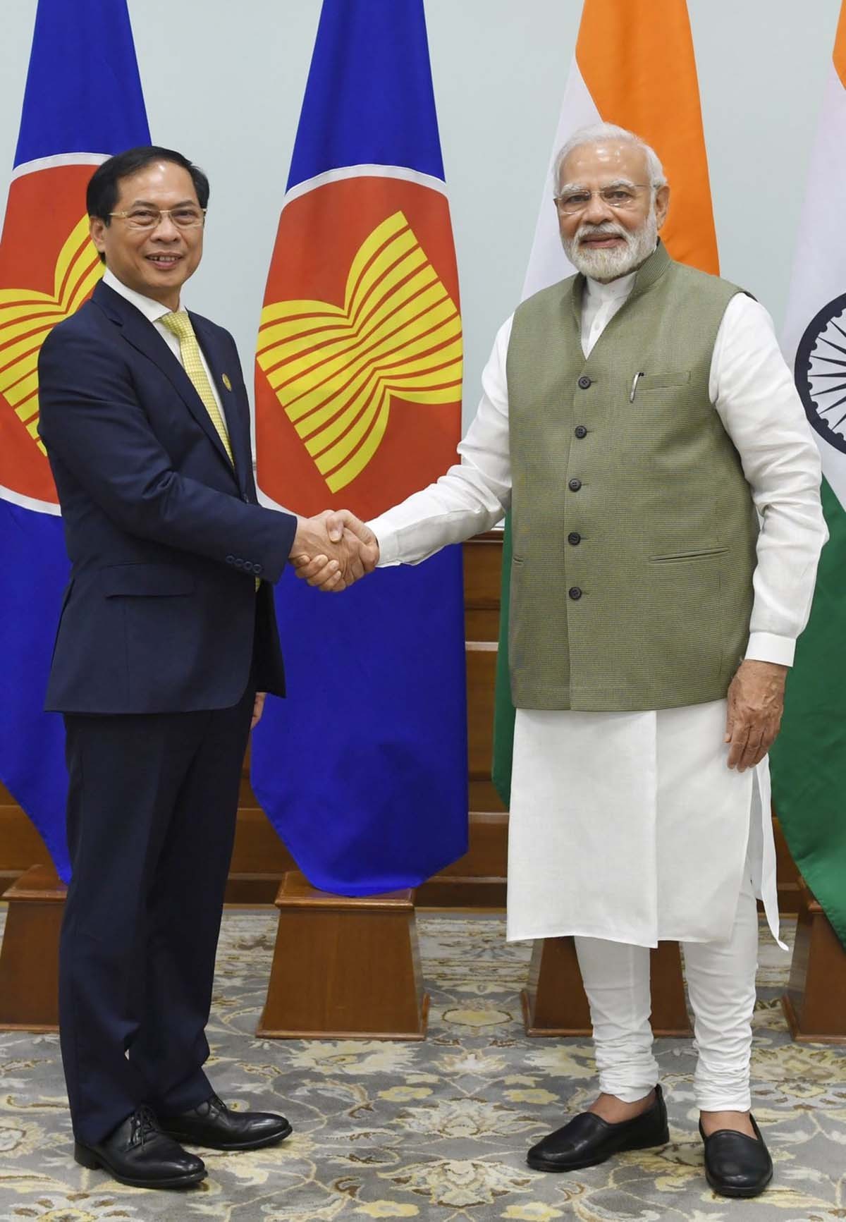 vietnamese fm attends special asean india foreign ministers meeting