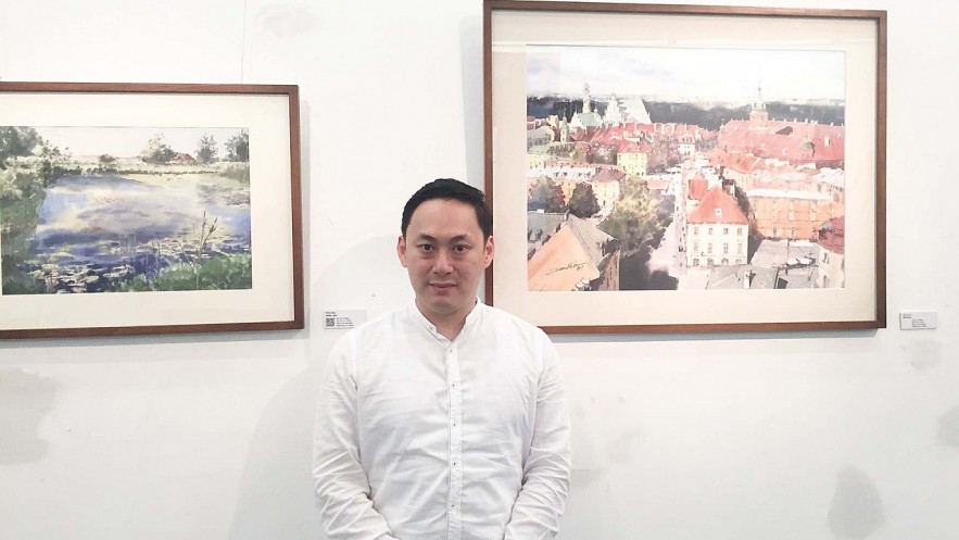 Polish-Vietnamese Artist Exhibites Watercolors Inspired by his Second Home