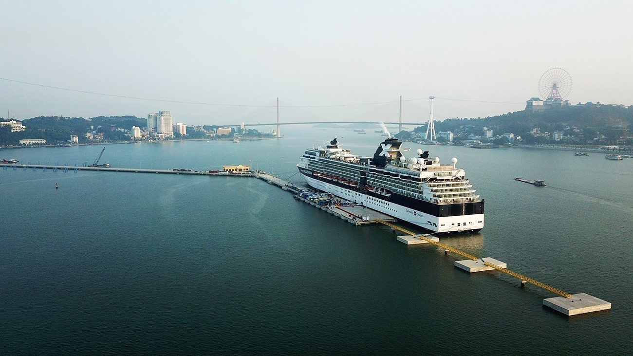 Specialized international tourist port of Ha Long at Bai Chay, Ha Long city, Quang Ninh province_Photo: VNA