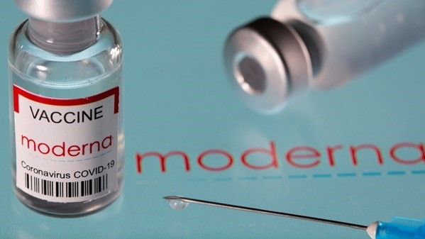 Moderna COVID-19 vaccine. Photo: Reuters