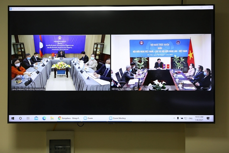 Friendship Associations of Vietnam and Laos Plan 2022 Activities