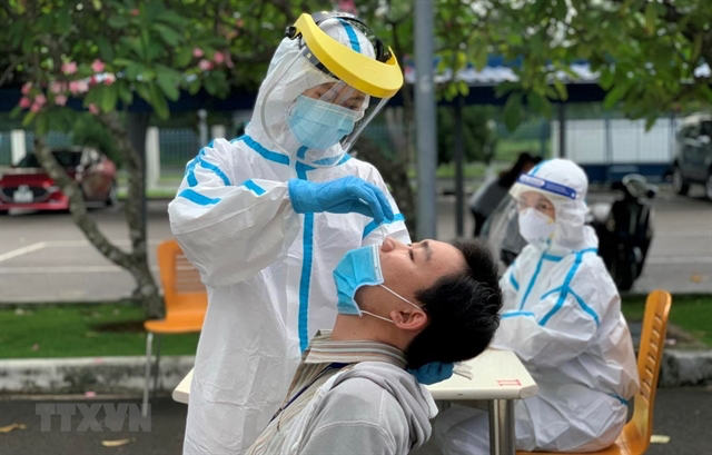 People taking COVID-19 tests at hospitals and medical centres in HCM City began receiving their test results via the mobile application “Y Tế HCM” on July 10. 