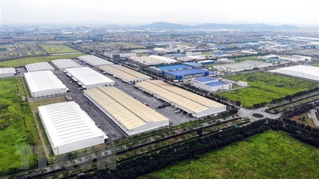 A corner of the Vietnam-Singapore Industrial Park (VSIP) in Bac Ninh. Photo: VNA