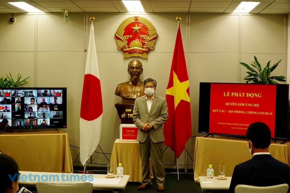 Vietnamese Community in Japan Contributes to Covid-19 Vaccine Fund