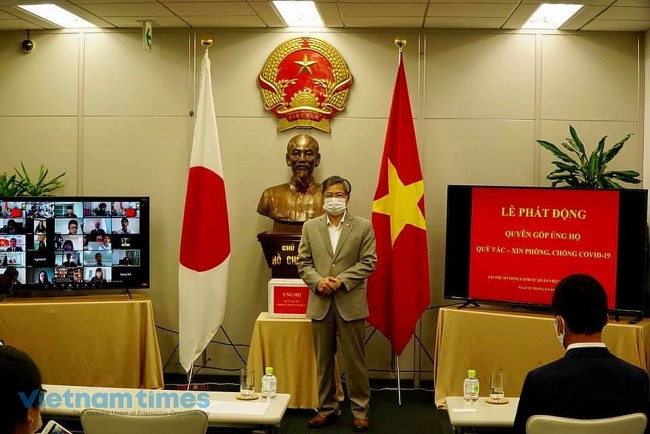 Vietnamese Community in Japan Contributes to Covid-19 Vaccine Fund