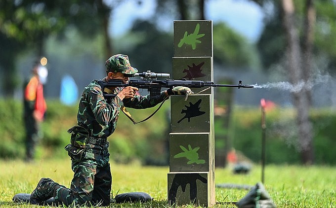 Vietnam Wins 'Sniper' Gold in Army Games 2021