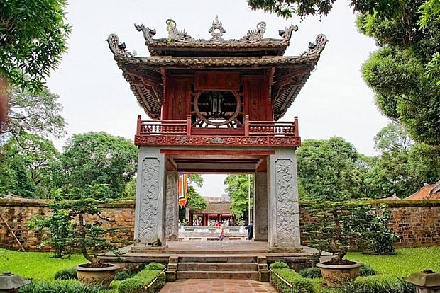 Temple of Literateure in Hanoi. Photo: VNA