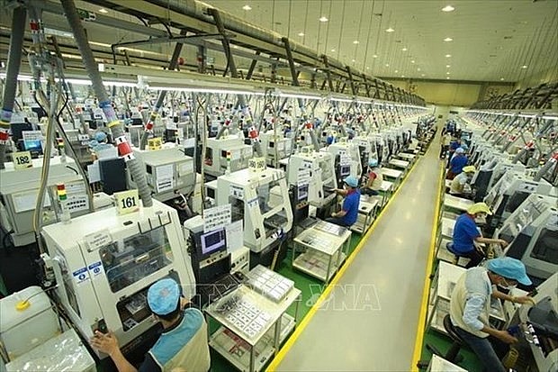 A production line of a foreign invested firm in Thai Nguyen province. Photo: VNA