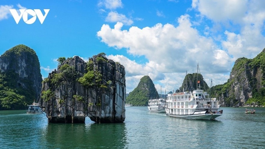 The world heritage site of Ha Long Bay in the northern province of Quang Ninh. Photo: VOV