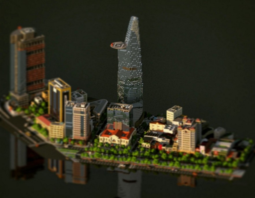 Vietnamese Gamers Portray Hoi An, Ho Chi Minh City in Minecraft