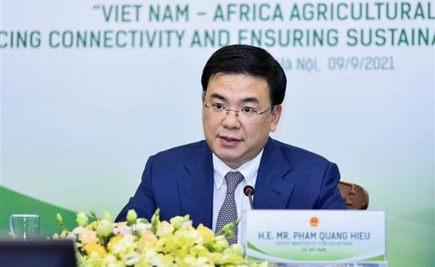  Deputy Foreign Minister Pham Quang Hieu. Photo: VNA