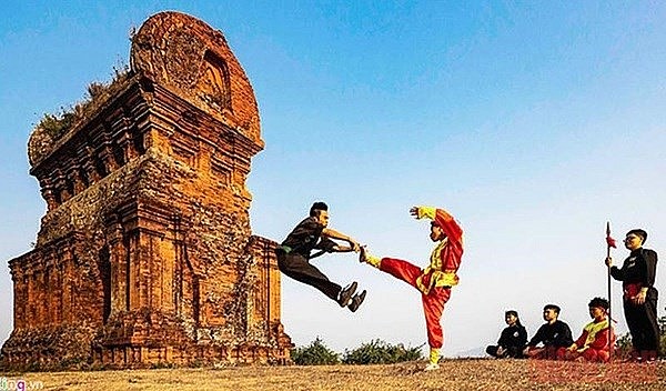 Binh Dinh martial arts were recognized as part of the national intangible cultural heritage in 2014. Photo: NDO