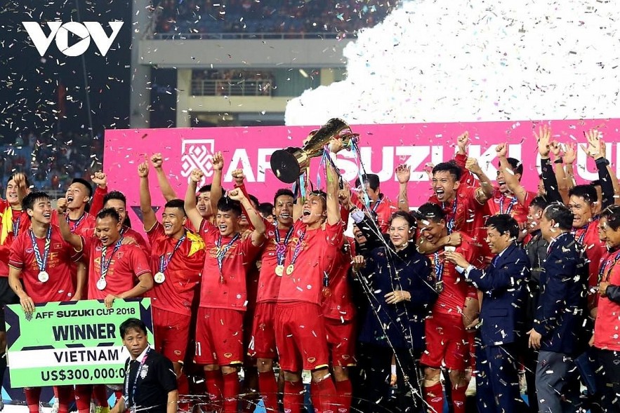 Vietnam are AFF Cup defending champions. Photo: VOV