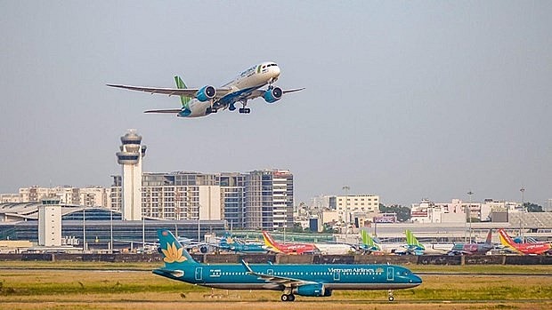 Planes of Vietnamese airlines. Photo: VNA