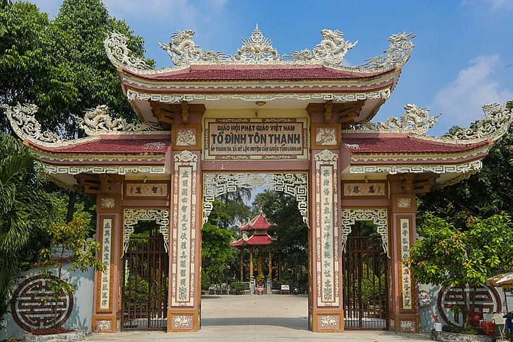 Ton Thanh Temple in Long An Province is at the site where Nguyen Dinh Chieu lived in 1859-61. Photo: VnExpress