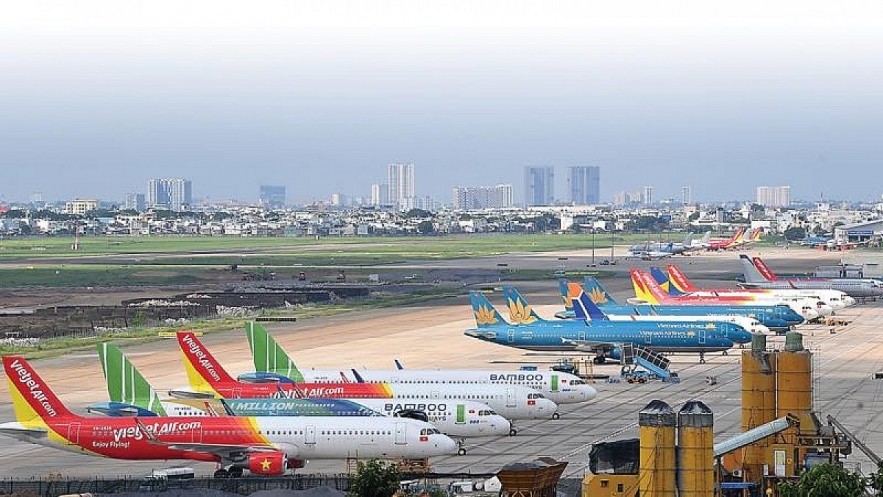 Major Vietnamese airlines have developed plans to resume international commercial flights as soon as the Ministry of Transport's plan is approved by the Prime Minister. Photo: VOV