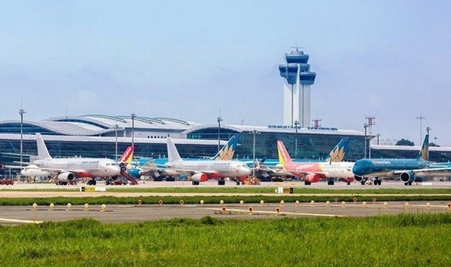 Tan Son Nhat International Airport in Ho Chi Minh City. Photo: VOV