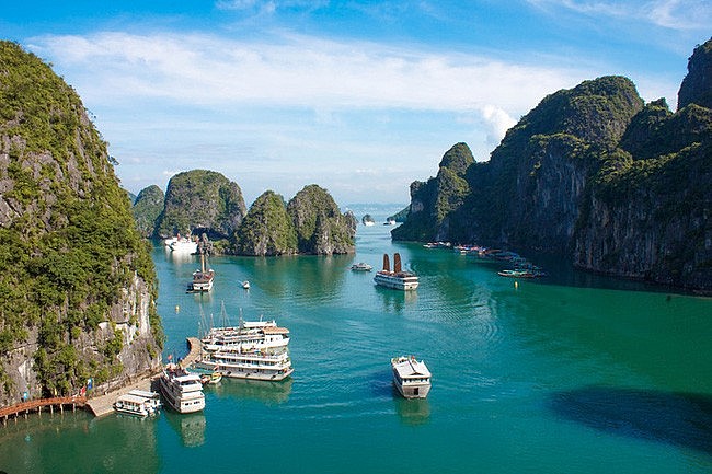 Ha Long Bay in Quang Ninh. Photo: VNA