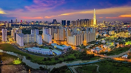 A view of Ho Chi Minh City. Photo: VNA