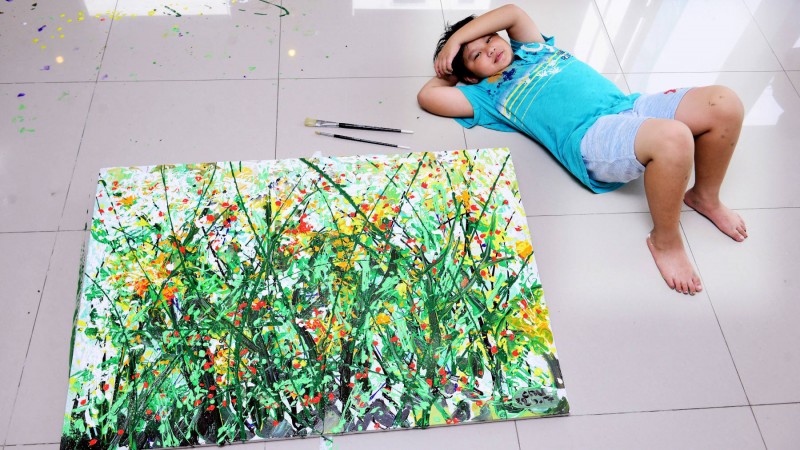 vietnamese 12 year old artist sells art for us 150000