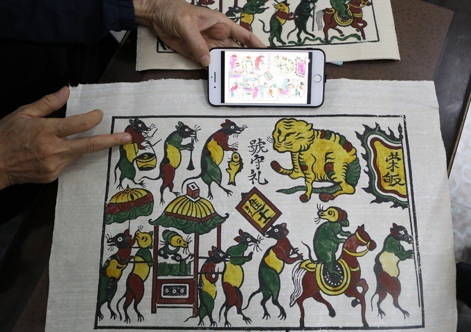 rats weddings galore as vietnamese woodcut artist prepares for tet