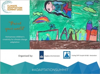 drawing contest vietnamese childrens creativity for climate change adaptation kicked off
