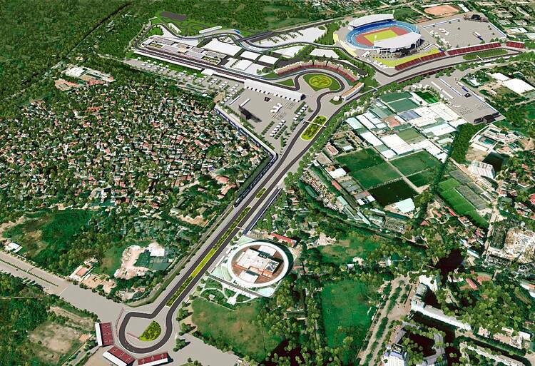 vietnam f1 racetrack named after hanoi